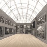 Разместить товары в 3D галерее