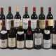 14 Flaschen Französischer Rotwein - Foto 1