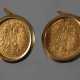 Paar Manschettenknöpfe mit Münzen - photo 1
