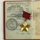 Stern zum Titel Held der Sowjetunion. - Foto 1