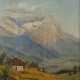 Franz Forthuber, Blick zum Wettersteingebirge - Foto 1