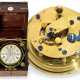 Marinechronometer: seltenes, kleines Marinechronometer in sehr schönem Originalzustand, Robert Roskell Liverpool No.974/52133, ca.1830 - фото 1
