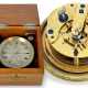 Tischuhr: äußerst seltenes Tischchronometer, Victor Kullberg No.8309, gefertigt für Chronometermacher August Ericsson St. Petersburg No.1467, ca.1910 - photo 1