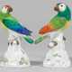 Paar Papageien als Gegenstücke - Foto 1