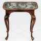Barocker Perlmosaik-Tisch der Manufaktur Selow - photo 1