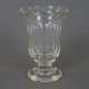 Andenkenglas - 19. Jh./um 1900, farbloses Glas, geschliffen, gl - photo 1
