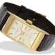 Armbanduhr: elegante, seltene Patek Philippe Herrenuhr mit Pyramidenglas, Ref. 425, Genf 1945, sehr guter Zustand - Foto 1