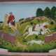 Indische Miniaturmalerei - wohl ausgehende Mogulzeit, Wildschwe - Foto 1