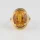 CITRIN-RING Gelbgold. Ringmaß ca. 60,5, Ges-Gew. ca. 7,8 g - photo 1