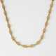 GOLD-COLLIER Gelbgold. L. 43,5, Ges.-Gew. ca. 35,6 g. Gest - photo 1