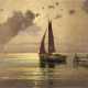 ERNST LORENZ-MUROWANA 1872 - 1950 Segelschiffe in der Aben - photo 1