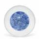 A BLUE AND WHITE `DRAGON` DISH - photo 1