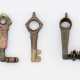 Konvolut von drei Schlüsseln römisch und Mittelalter - Foto 1