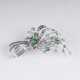 Vintage Smaragd-Brillant-Ring - Foto 1