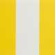 Buren, Daniel (*1938) "1000 Placements (gelb)" 1977, Hochdruckverfahren, verso Installationsanleitung (piece 98), aus Rubber Stamp Portfolio, 20,4x20,4cm, Hrsg. Museum of Modern Art, New York - фото 1