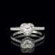 Diamant-Brillant-Ring 'Herz'. - Foto 1