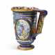 A FRENCH POST-PALISSY EARTHENWARE EWER - фото 1