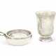 A FRENCH SILVER BEAKER AND A WINE TASTER - photo 1