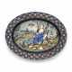 A FRENCH POST-PALISSY EARTHENWARE OVAL DISH - фото 1