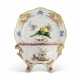 A VINCENNES PORCELAIN TWO-HANDLED ARMORIAL CIRCULAR TUREEN, COVER AND STAND (POT A OILLE `FORME ANCIENNE` SON COUVERCLE ET SON PLATEAU) - фото 1