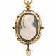 A RENAISSANCE SARDONYX CAMEO REPRESENTING KING PHILIP II OF SPAIN AND HIS WIFE, MARIA OF PORTUGAL - фото 1