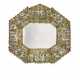 AN ITALIAN ROCK CRYSTAL AND EMBOSSED GILT-COPPER MIRROR - фото 1