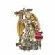 A FRENCH RENAISSANCE DIAMOND-SET AND ENAMELED GOLD BADGE OF SAINT MICHAEL AND THE DRAGON - Foto 1