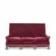 A FRENCH SILVER AND BEECHWOOD THREE-SEAT SOFA - фото 1