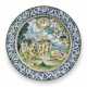 A LARGE DUCHY OF URBINO MAIOLICA ISTORIATO CHARGER - фото 1