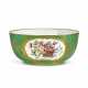 A SEVRES PORCELAIN GREEN-GROUND PUNCH BOWL (JATTE A PUNCH) - photo 1
