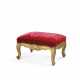 A LOUIS XV GILTWOOD TABOURET - фото 1
