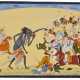 AN ILLUSTRATION FROM A DEVI MAHATMYA SERIES: KALI ATTACKS THE DEMON ARMIES OF SHUMBHA AND NISHUMBA - photo 1