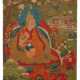 A PAINTING OF THE FIRST DALAI LAMA, GENDUN DRUPA (1391-1474), FROM A DALAI LAMA INCARNATIONS SET - photo 1