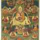 A PAINTING OF THE FIFTH PANCHEN LAMA, LOBZANG YESHE (1663-1737) - фото 1