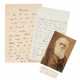 Autograph letter signed from Darwin to Lyell, autograph letter from W.J. Hooker to Darwin, plus ephemera - photo 1