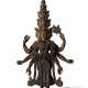 A BRONZE FIGURE OF AVALOKITESHVARA - фото 1