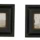 A PAIR OF DUTCH ENGRAVED MIRRORED GLASS PICTURES - photo 1