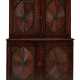 AN ANGLO-INDIAN HARDWOOD TWO-PART CABINET - фото 1