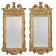 A PAIR OF GEORGE II GILTWOOD AND GILT-GESSO PIER MIRRORS - фото 1