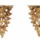 A PAIR OF GEORGE II STYLE GILTWOOD WALL BRACKETS - Foto 1