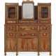 A REGENCY BRASS-INLAID AND MOUNTED MAHOGANY AND PADOUK DRESSING CABINET - photo 1