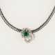 Emerald-Diamond-Necklace - photo 1