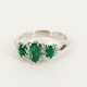 Emerald Diamond Ring - Foto 1