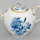 Teekanne mit Dekor "Blaue Blume" - фото 1