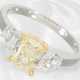 Ring: Exquisiter Diamantring, gelber Diamant von ca. 1,5ct, neuwertig - фото 1