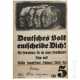 Wahlplakat der "Kampffront Schwarz-Weiß-Rot - Deutsches Volk entscheide Dich! Mit Hindenburg für ein neues Deutschland!", 1933 - photo 1