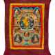 THANGKA MIT BUDDHISTISCHER GOTTHEIT - photo 1