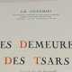 LOUKOMSKI, G.K., LES DEMEURES DES TSARS, PARIS 1929 - photo 1