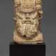 A ROMAN MARBLE HERM HEAD OF SILENUS - Foto 1