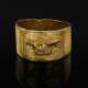 A ROMAN GOLD FINGER RING WITH CLASPED HANDS - Foto 1